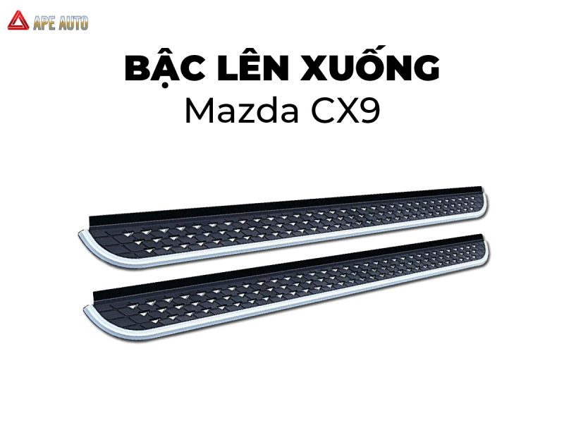 Bậc lên xuống xe ô tô Mazda CX9 chính hãng