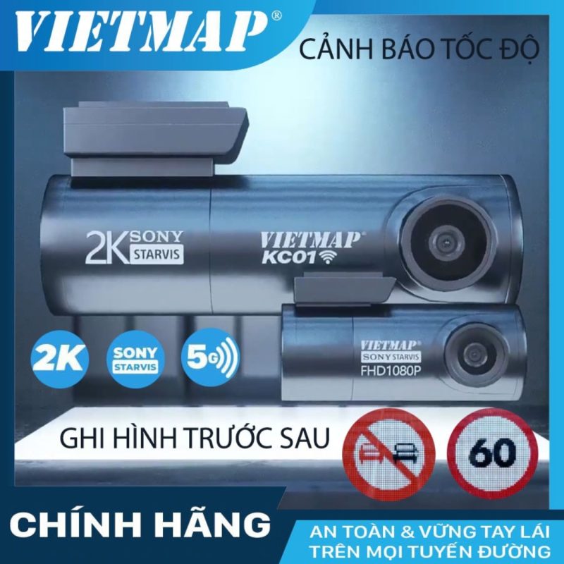 Camera hành trình Vietmap KC01 Pro - Ảnh 2