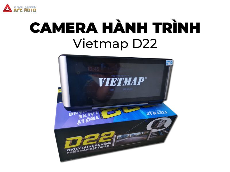 Camera hành trình tích hợp đa năng Vietmap D22