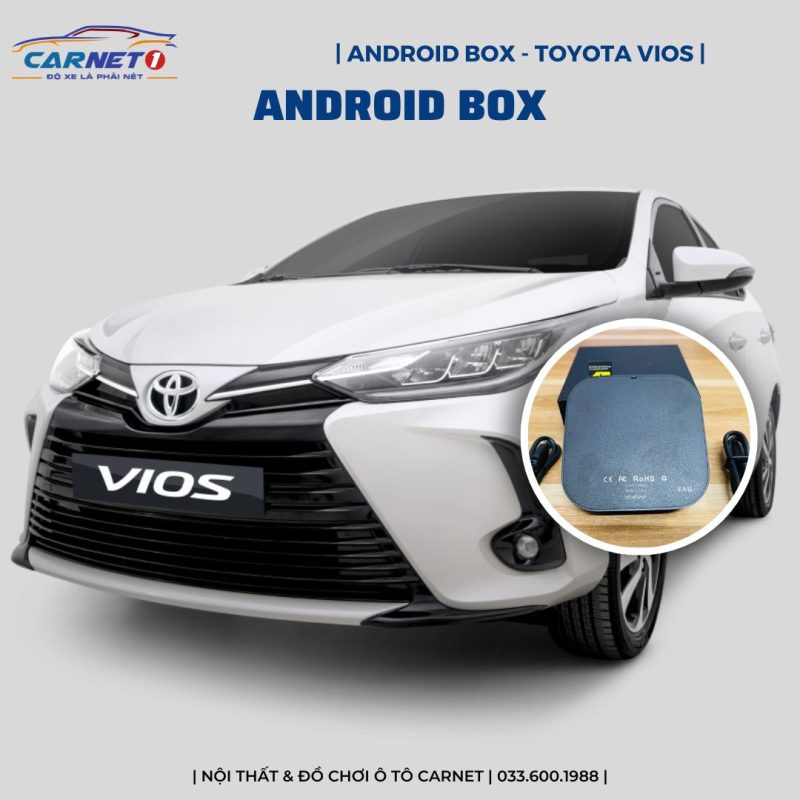 Android box ô tô Toyota Vios