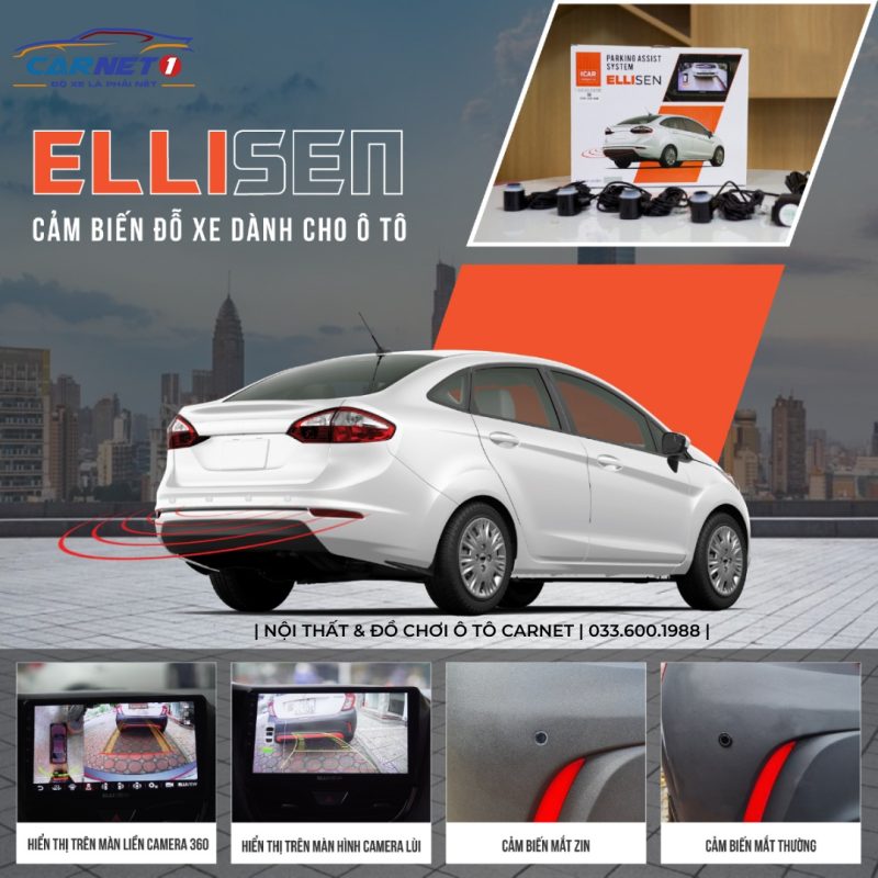 Cảm biến đỗ xe ICAR Ellisen S46 - Hình ảnh 2