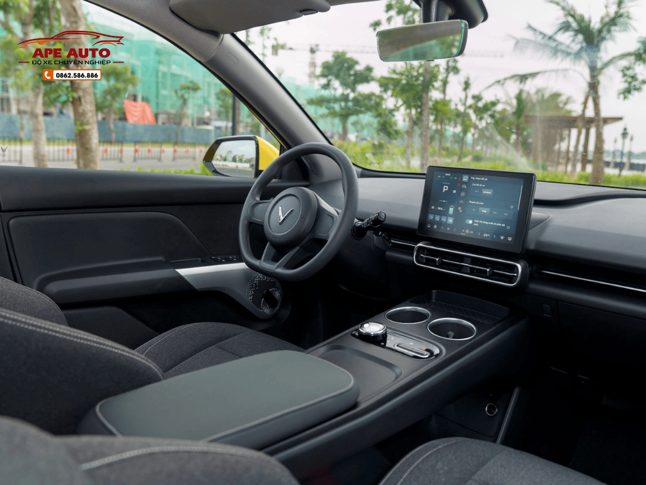 lap man hinh o to tai ninh binh