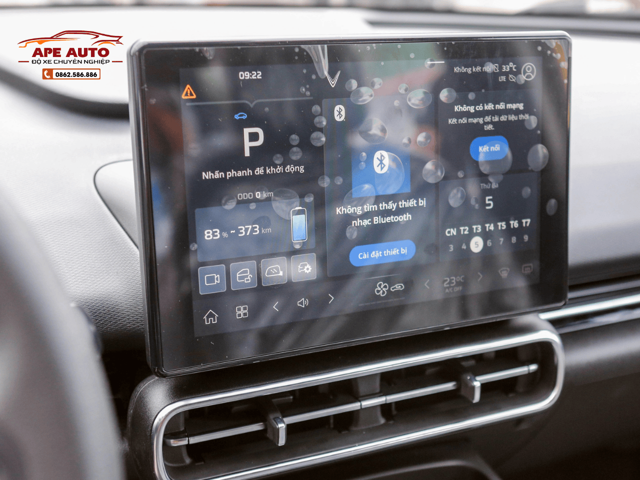 man hinh android o to ninh binh