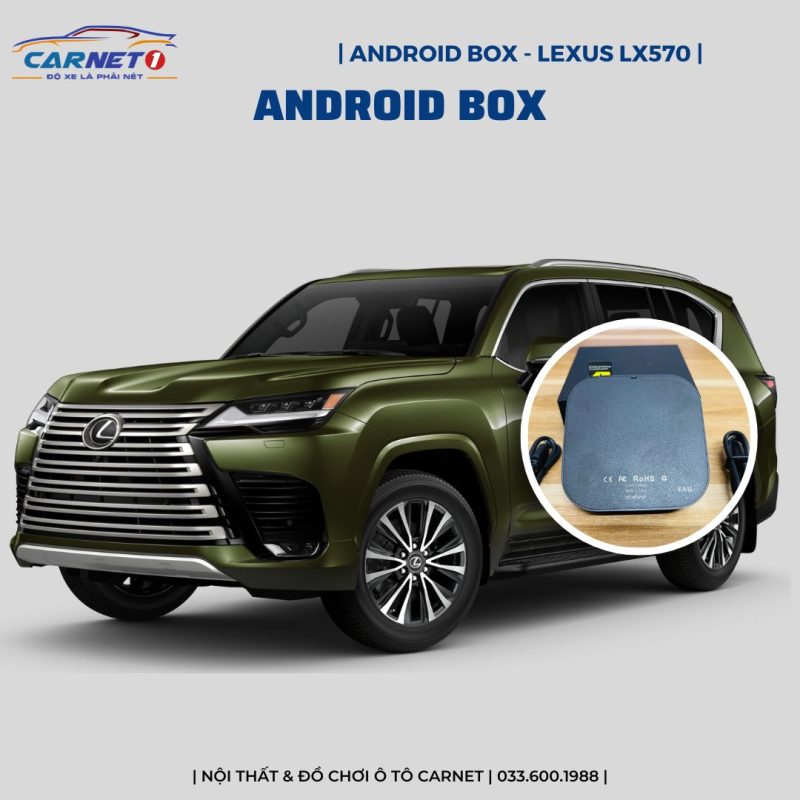 Android box ô tô Lexus LX570