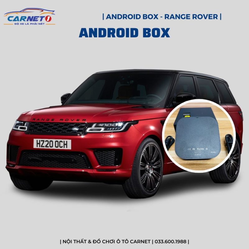 Android box ô tô Range Rover