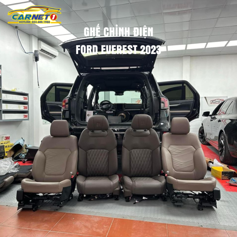 Ghế chỉnh điện xe Ford Everest 2023