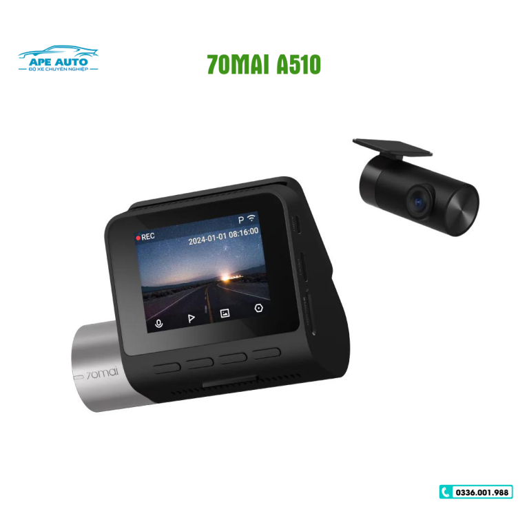 Camera hành trình 70mai A510